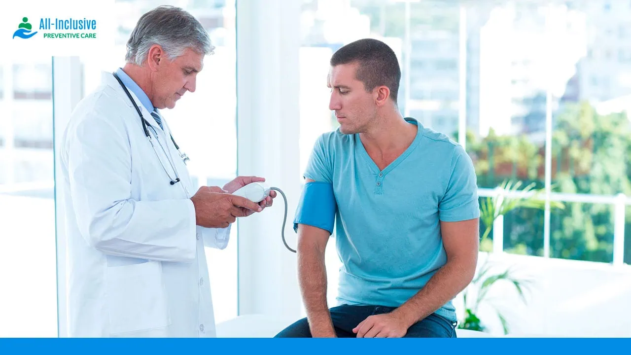 Doctor discussing preventive care with a patient in Miami Gardens